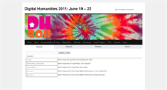 Desktop Screenshot of dh2011abstracts.stanford.edu