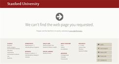 Desktop Screenshot of huba.stanford.edu