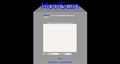 Desktop Screenshot of motifscan.stanford.edu