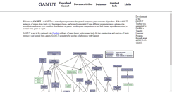 Desktop Screenshot of gamut.stanford.edu