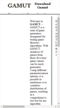 Mobile Screenshot of gamut.stanford.edu