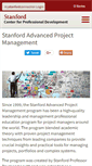 Mobile Screenshot of apm.stanford.edu