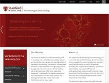 Tablet Screenshot of microimmuno.stanford.edu