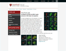 Tablet Screenshot of jamesfordlab.stanford.edu