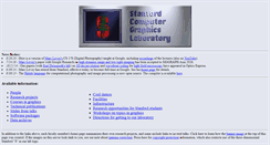 Desktop Screenshot of graphics.stanford.edu