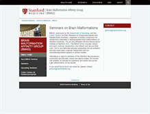 Tablet Screenshot of bmag.stanford.edu