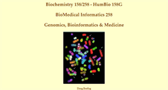 Desktop Screenshot of biochem158.stanford.edu