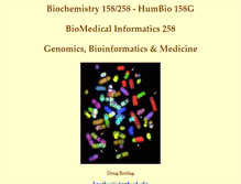 Tablet Screenshot of biochem158.stanford.edu