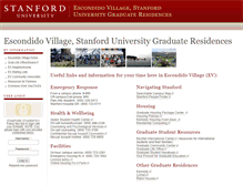 Tablet Screenshot of ev.stanford.edu