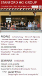 Mobile Screenshot of hci.stanford.edu