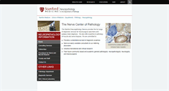 Desktop Screenshot of neuropathology.stanford.edu