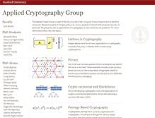 Tablet Screenshot of crypto.stanford.edu
