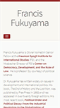 Mobile Screenshot of fukuyama.stanford.edu