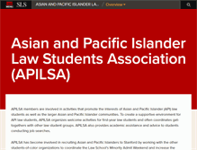 Tablet Screenshot of apilsa.stanford.edu