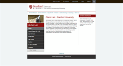 Desktop Screenshot of glennlab.stanford.edu