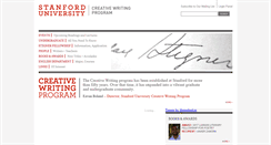 Desktop Screenshot of creativewriting.stanford.edu