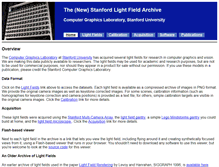 Tablet Screenshot of lightfield.stanford.edu