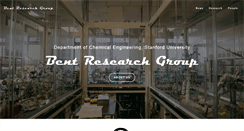 Desktop Screenshot of bentgroup.stanford.edu
