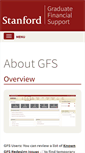 Mobile Screenshot of gfs.stanford.edu