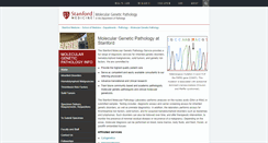 Desktop Screenshot of moleculargenetics.stanford.edu