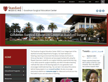 Tablet Screenshot of goodmancenter.stanford.edu