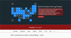 Desktop Screenshot of journalism.stanford.edu