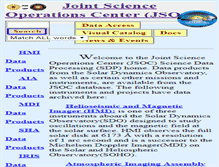 Tablet Screenshot of jsoc.stanford.edu