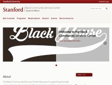 Tablet Screenshot of bcsc.stanford.edu