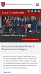 Mobile Screenshot of plasticsurgery.stanford.edu