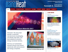 Tablet Screenshot of nanoheat.stanford.edu