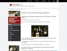 Tablet Screenshot of ccis.stanford.edu