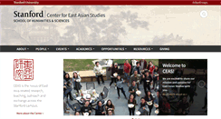 Desktop Screenshot of ceas.stanford.edu